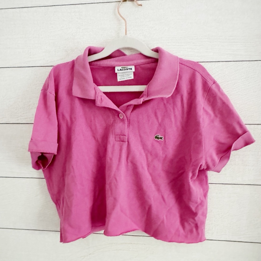 Lacoste crop top
